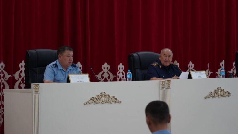 ҚОҒАМ ҚАУІПСІЗДІГІ ШЫМКЕНТТІК ТӘРТІП САҚШЫЛАРЫНЫҢ БАСТЫ НАЗАРЫНДА