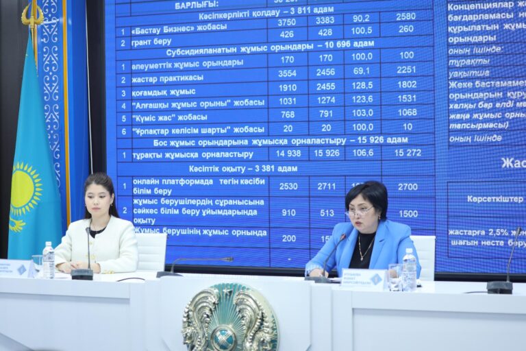 ХАЛЫҚТЫ ЖҰМЫСПЕН ҚАМТУ: 2024 ЖЫЛҒА АРНАЛҒАН ЖОСПАР АСЫРА ОРЫНДАЛДЫ