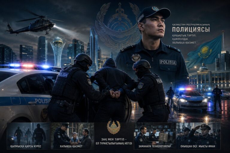 «Полиция – мамандық емес, өмір жолы»
